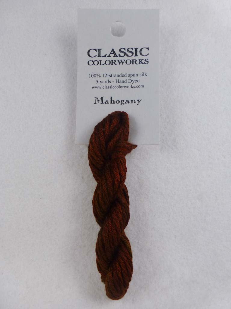 Belle Soie 082 Mahogany by Hoffman Distributing From Beehive Needle Arts