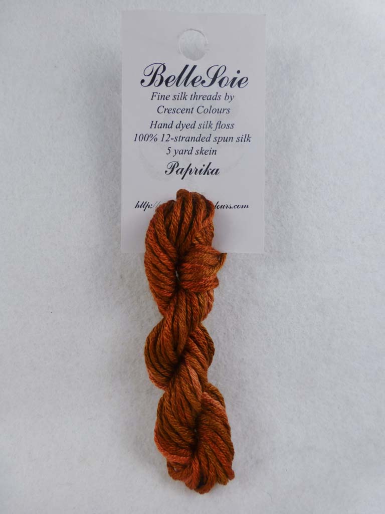 Belle Soie 084 Paprika by Hoffman Distributing From Beehive Needle Arts