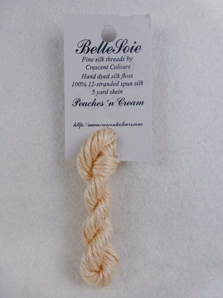 Belle Soie 085 Peaches n' Cream by Hoffman Distributing From Beehive Needle Arts