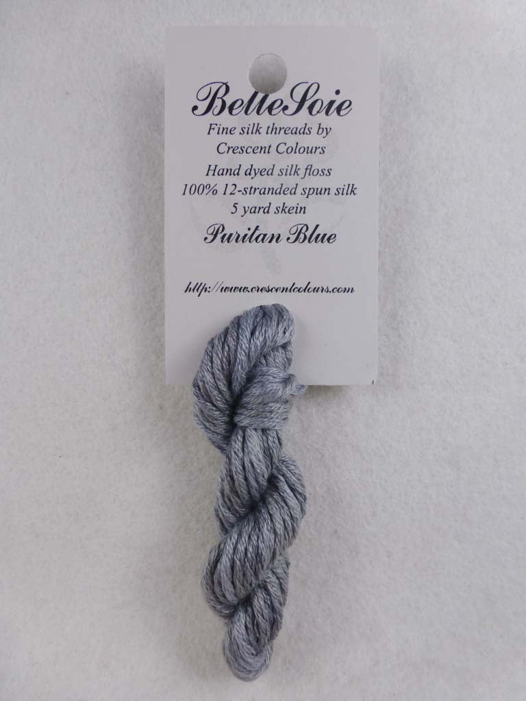 Belle Soie 086 Puritan Blue by Hoffman Distributing From Beehive Needle Arts