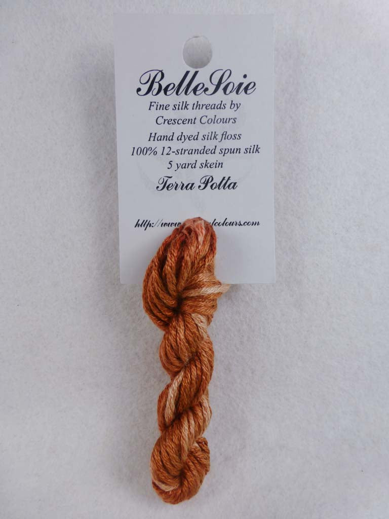 Belle Soie 088 Terra Potta by Hoffman Distributing From Beehive Needle Arts