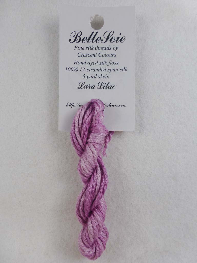 Belle Soie 091 Lara Lilac by Hoffman Distributing From Beehive Needle Arts
