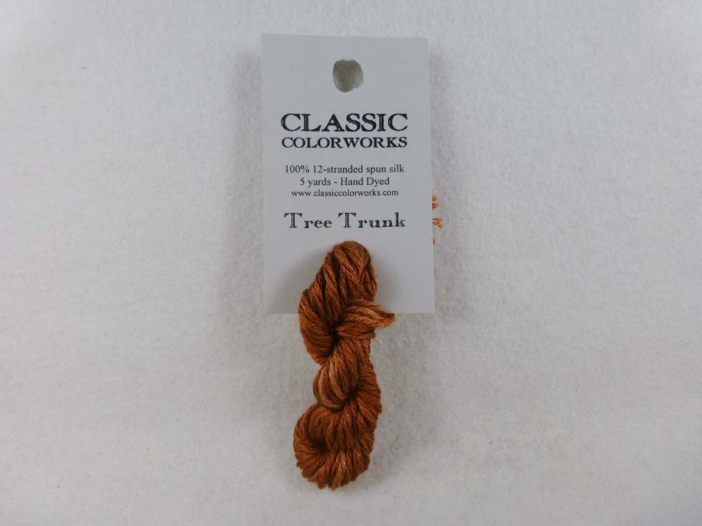 Belle Soie 100 Tree Trunk by Hoffman Distributing From Beehive Needle Arts