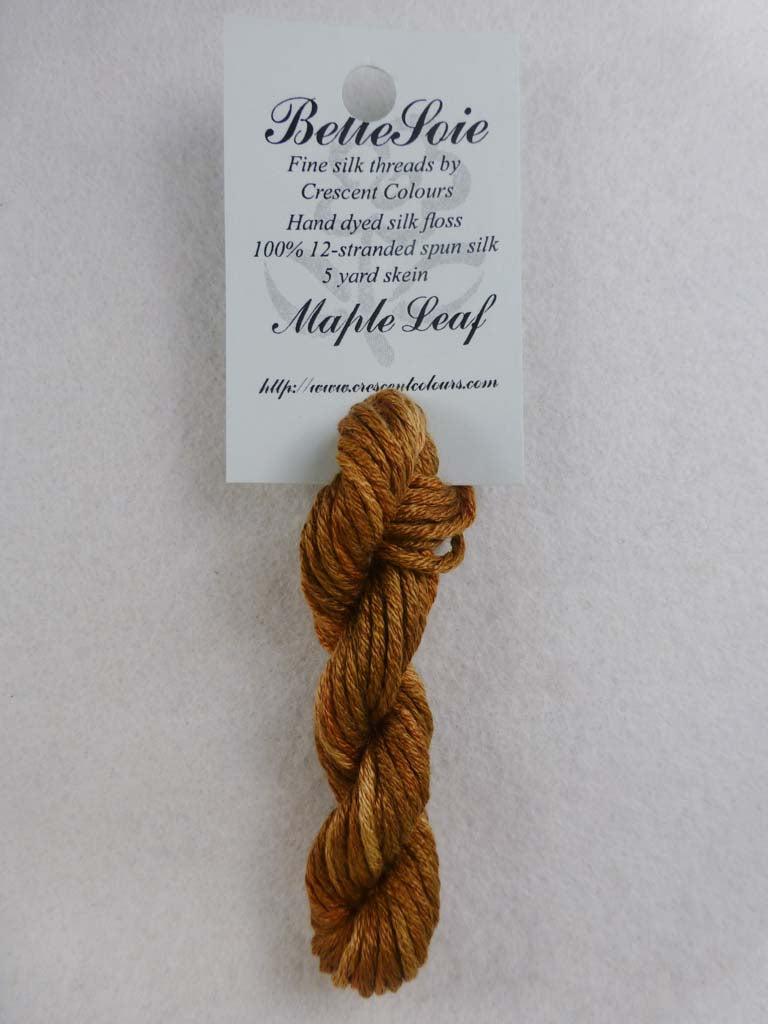 Belle Soie 105 Maple Leaf by Hoffman Distributing From Beehive Needle Arts