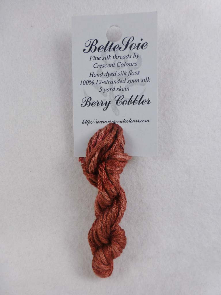 Belle Soie 107 Berry Cobbler by Hoffman Distributing From Beehive Needle Arts