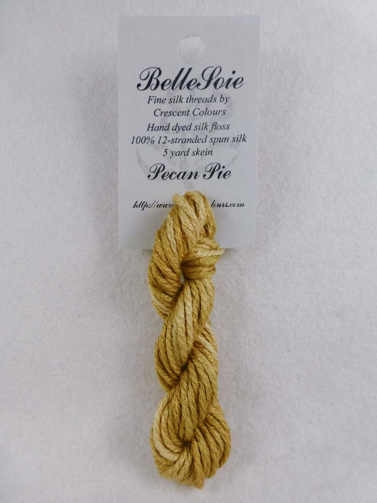 Belle Soie 108 Pecan Pie by Hoffman Distributing From Beehive Needle Arts