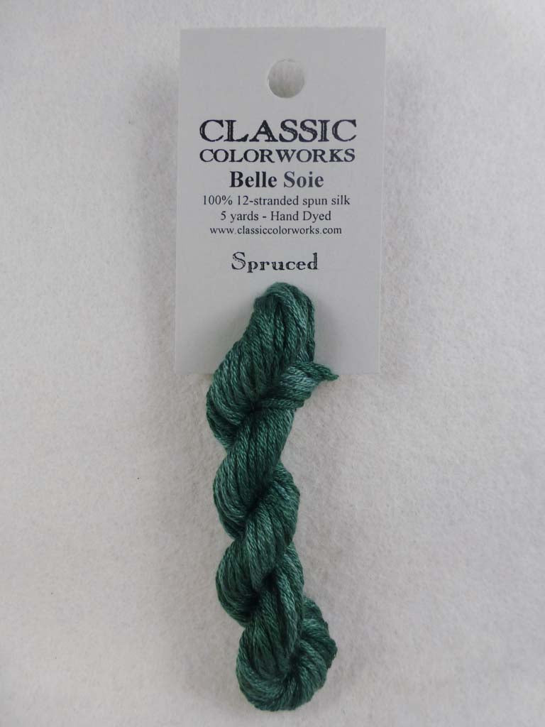 Belle Soie 110 Spruced by Hoffman Distributing From Beehive Needle Arts
