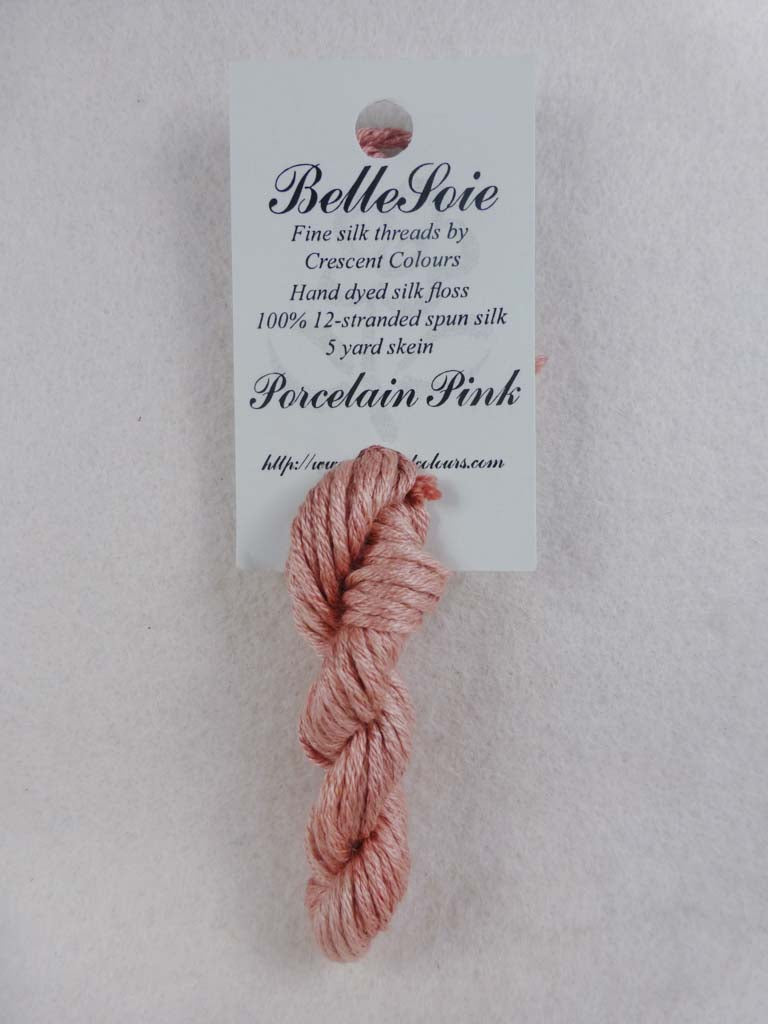 Belle Soie 112 Porcelain Pink by Hoffman Distributing From Beehive Needle Arts