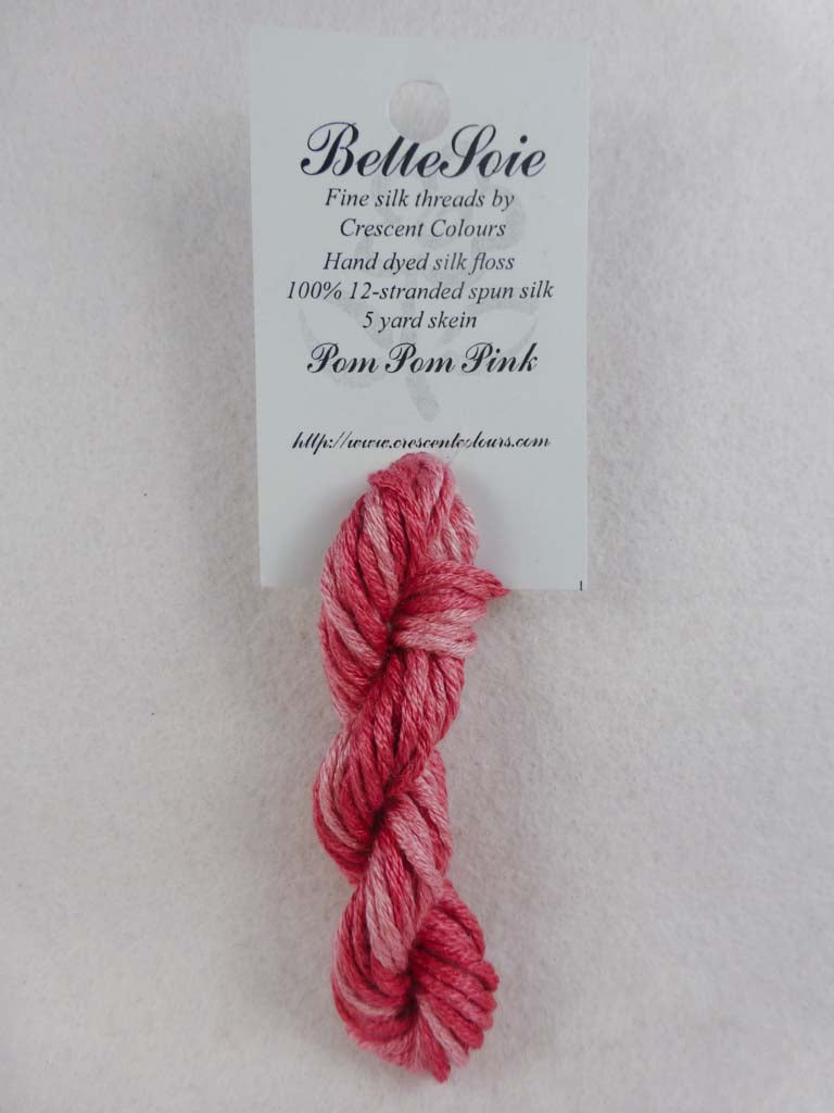 Belle Soie 115 Pom Pom Pink by Hoffman Distributing From Beehive Needle Arts