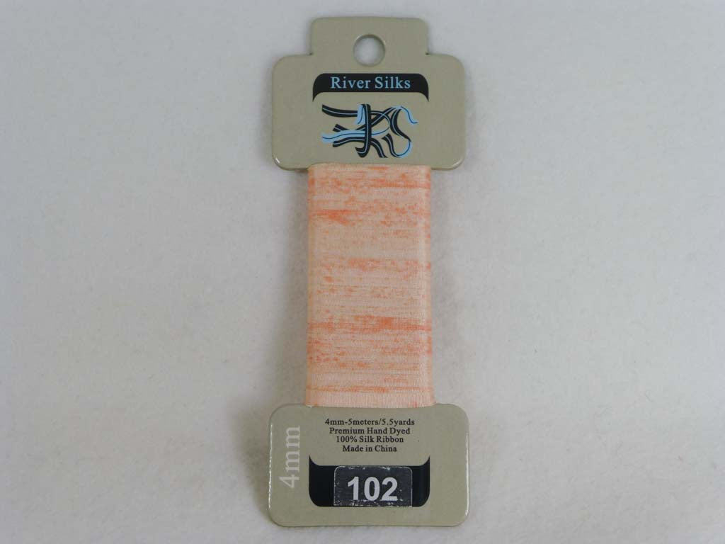 River Silks 4102 O/D Tropical Peach by River Silks From Beehive Needle Arts