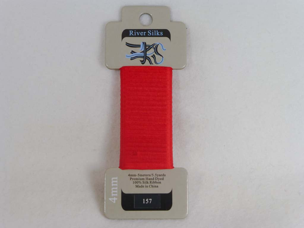 River Silks 4157 Flame Scarlet by River Silks From Beehive Needle Arts