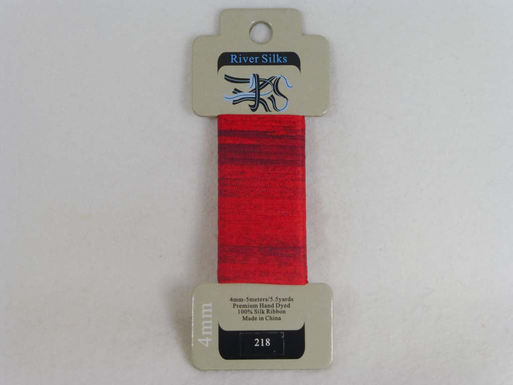 River Silks 4218 O/D Chinese Red by River Silks From Beehive Needle Arts