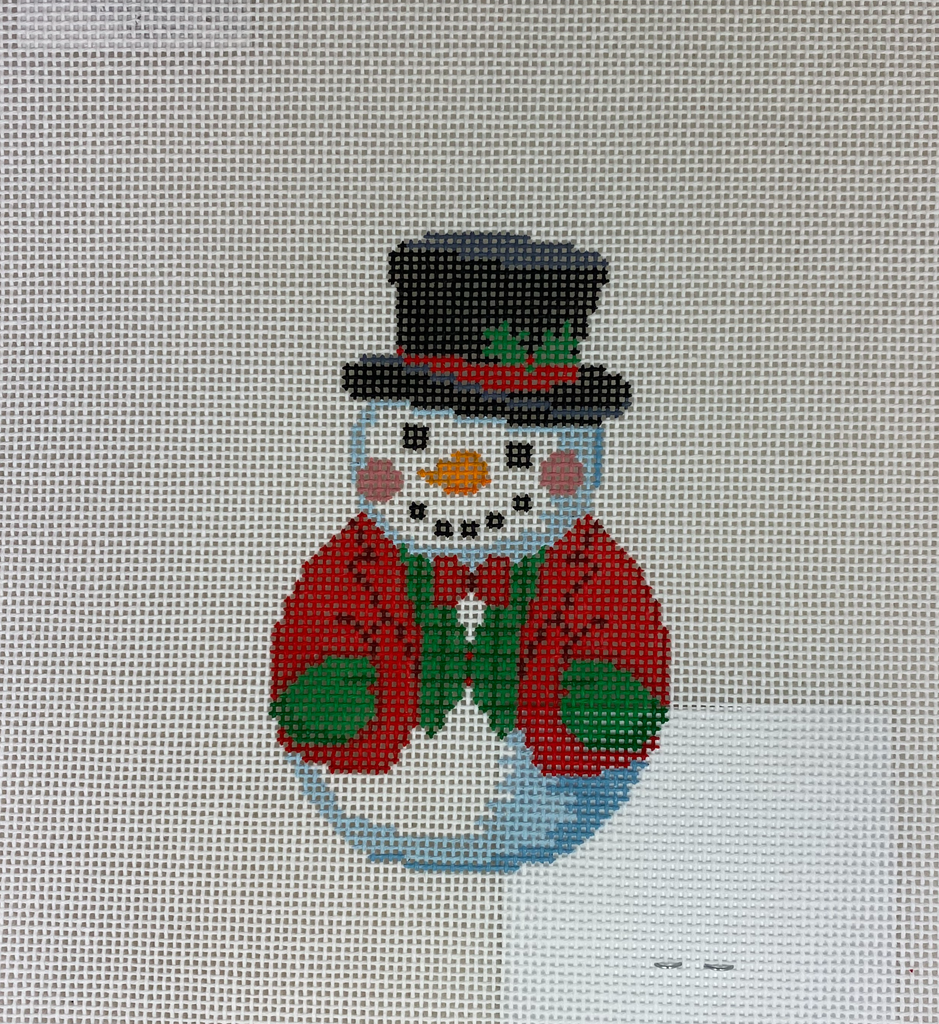 Susan Roberts Needlepoint 5129 Roly Poly Snowman