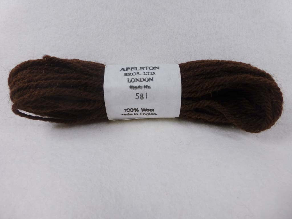 Appleton Wool T581 NC by Appleton  From Beehive Needle Arts