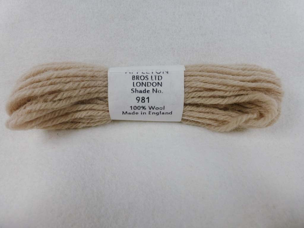 Appleton Wool T981 NC by Appleton  From Beehive Needle Arts