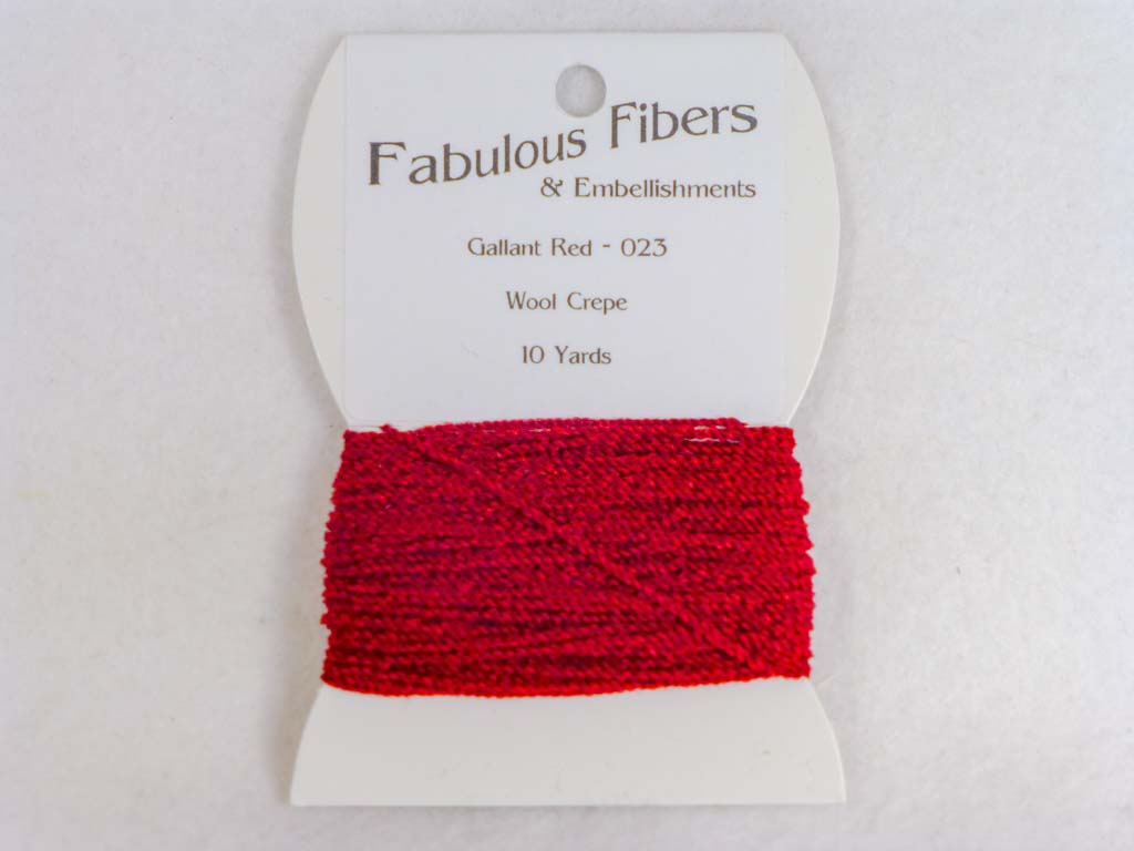 Wool Crepe 023 Gallant Red