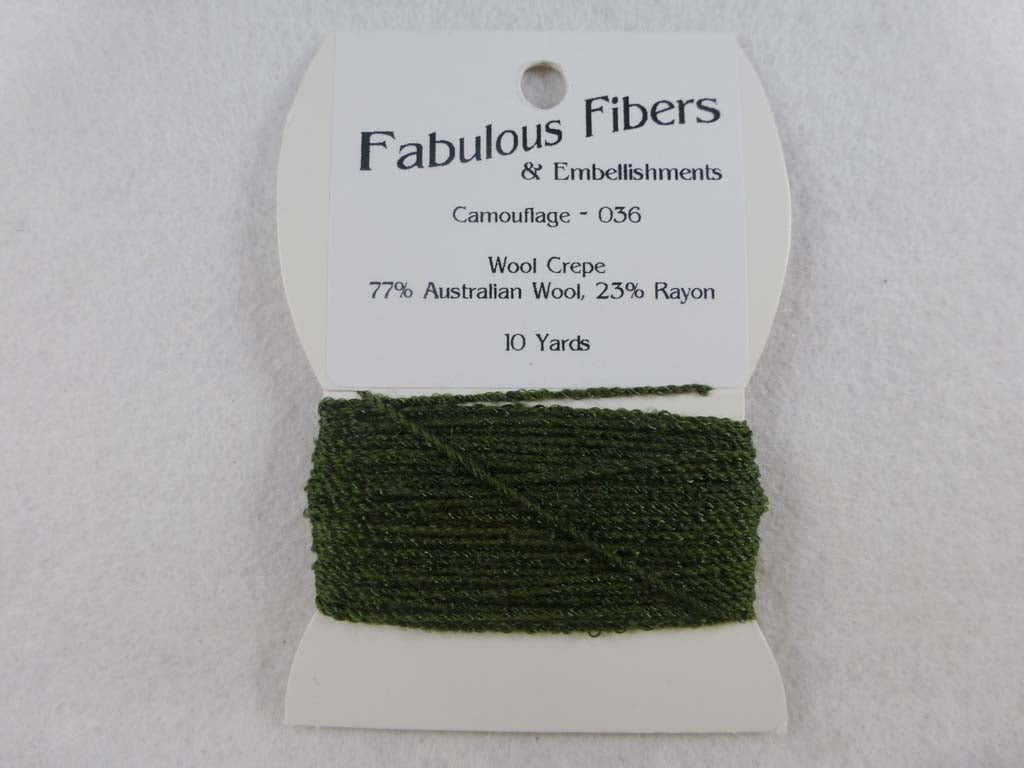 Wool Crepe 036 Camouflage