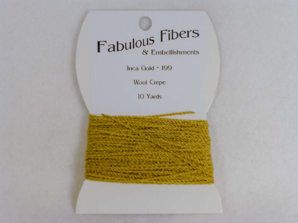Wool Crepe Inca Gold