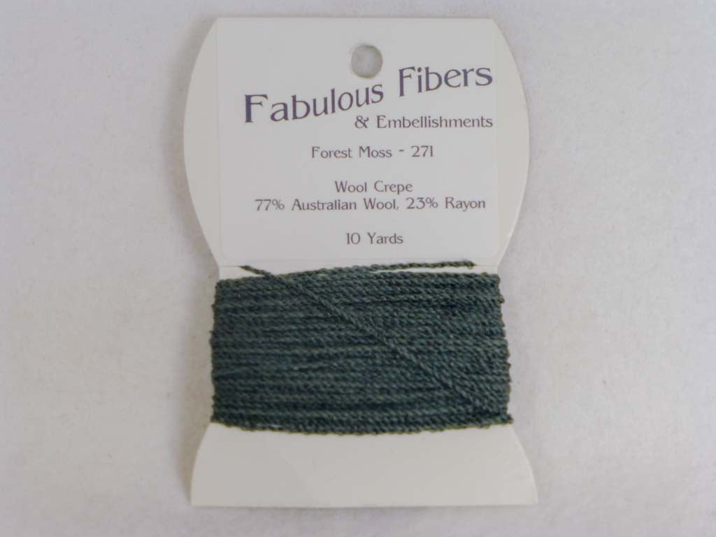 Wool Crepe 271 Forest Moss