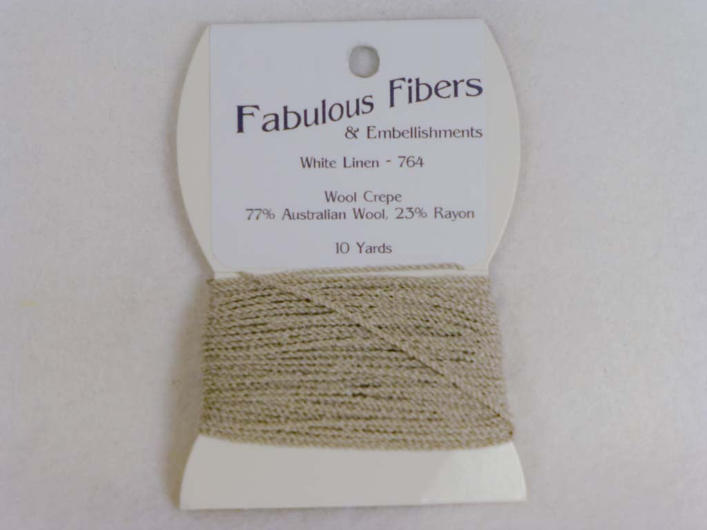 Wool Crepe 764 White Linen