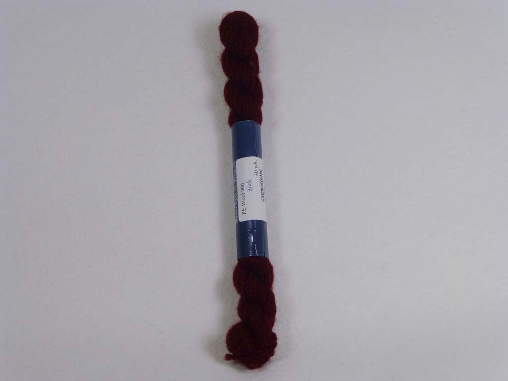 PE Wool 006 Brick by Planet Earth  From Beehive Needle Arts