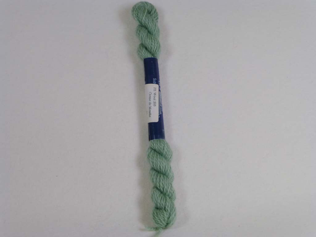 PE Wool 203 Creme de Menthe by Planet Earth  From Beehive Needle Arts