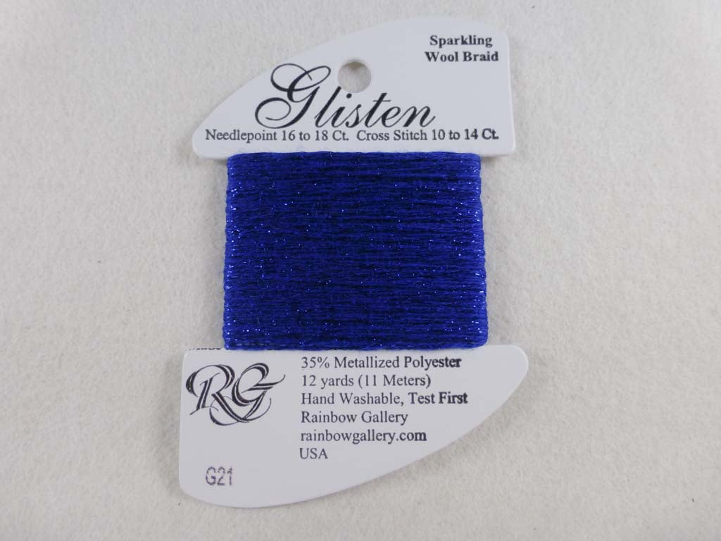Glisten G21 Starry Night by Rainbow Gallery From Beehive Needle Arts