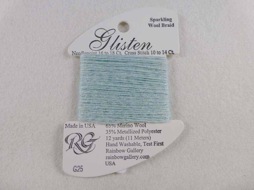 Glisten G25 Glacier by Rainbow Gallery From Beehive Needle Arts
