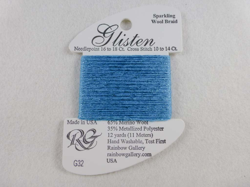 Glisten G32 Hawaiian Ocean by Rainbow Gallery From Beehive Needle Arts