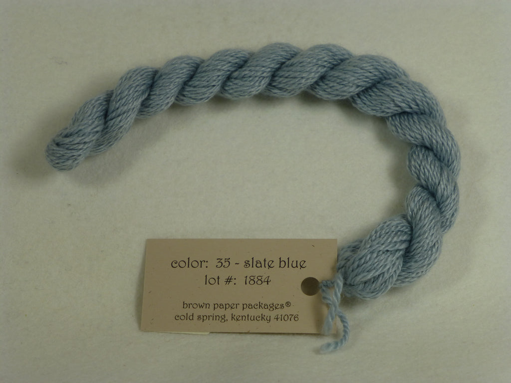 Silk & Ivory 35 Slate Blue