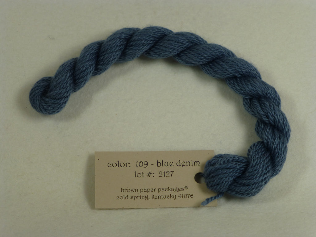 Silk & Ivory 109 Blue Denim