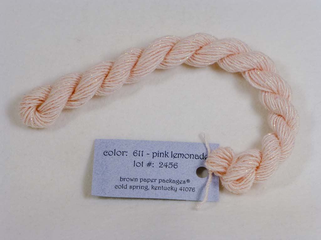 Stardust 611 Pink Lemonade by Brown Paper Packages From Beehive Needle Arts