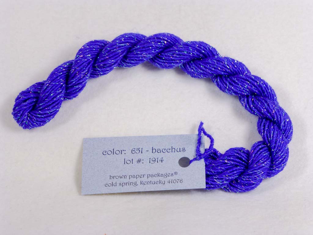 Stardust 651 Bacchus by Brown Paper Packages From Beehive Needle Arts