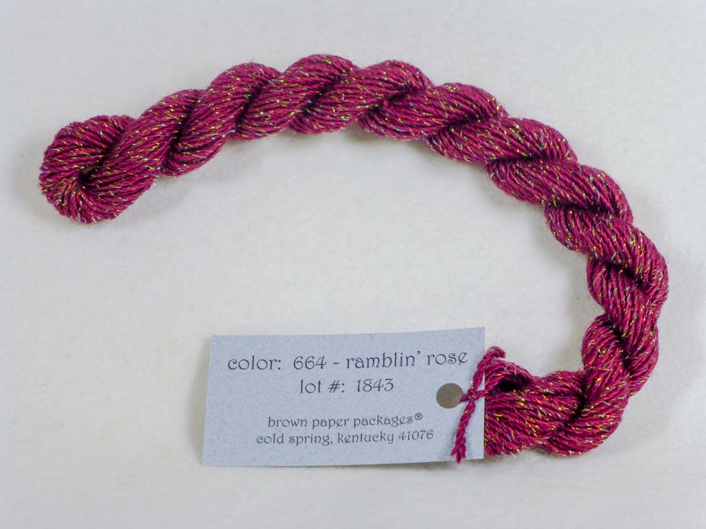 Stardust 664 Ramblin' Rose by Brown Paper Packages From Beehive Needle Arts