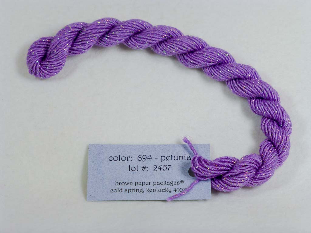 Stardust 694 Petunia by Brown Paper Packages From Beehive Needle Arts