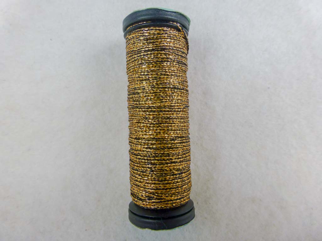 Med. #12 5005 Gold Coin by Kreinik From Beehive Needle Arts