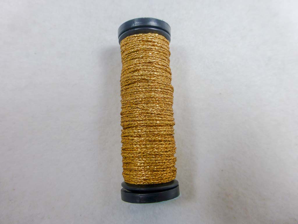 Med. #12 002V Vintage Gold by Kreinik From Beehive Needle Arts