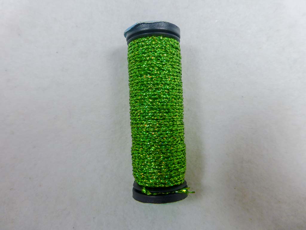 Med. #12 015L Laser Lime by Kreinik From Beehive Needle Arts