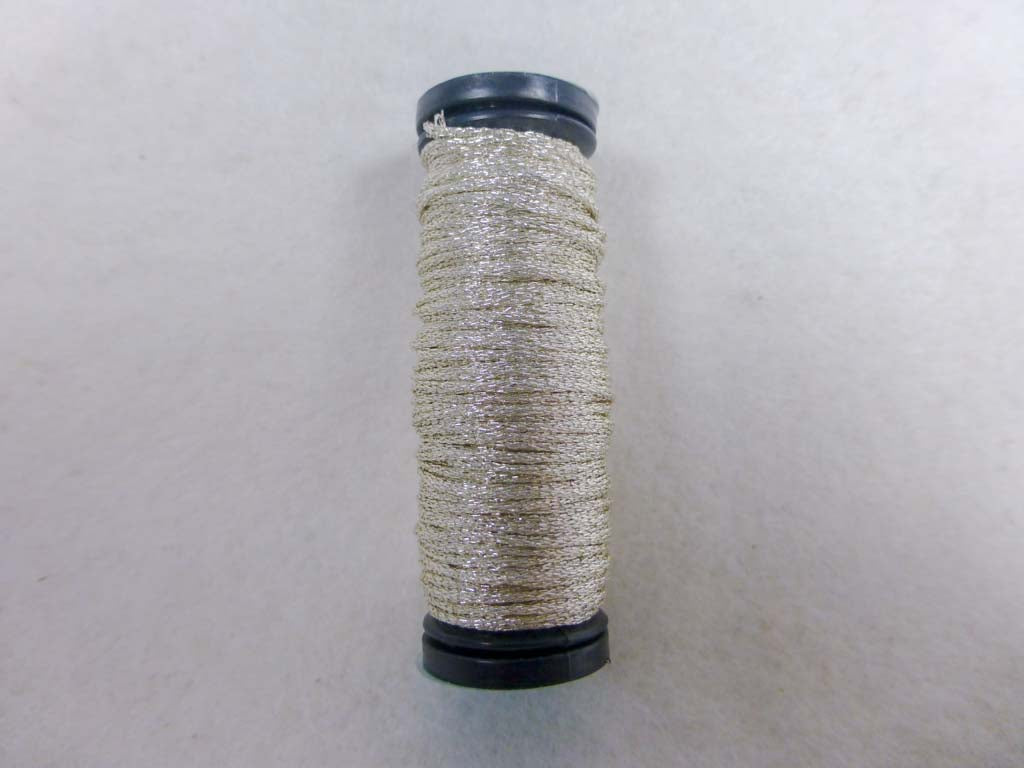 Med. #12 001J Japan Silver by Kreinik From Beehive Needle Arts