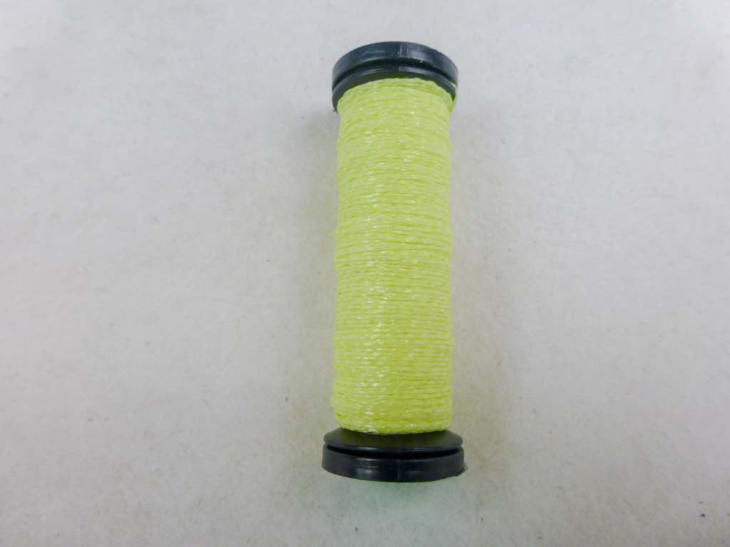 V. Fine #4 054F Glo-in Dark Lemon-Lime by Kreinik From Beehive Needle Arts