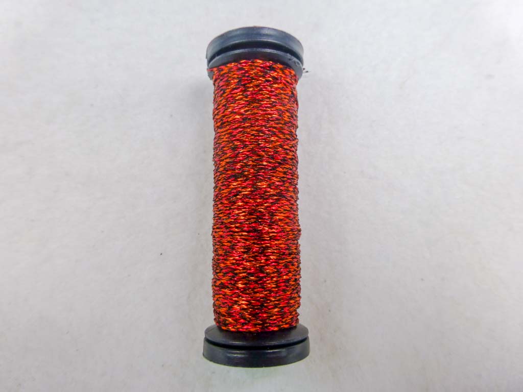 V. Fine #4 3503 Red Flamenco by Kreinik From Beehive Needle Arts