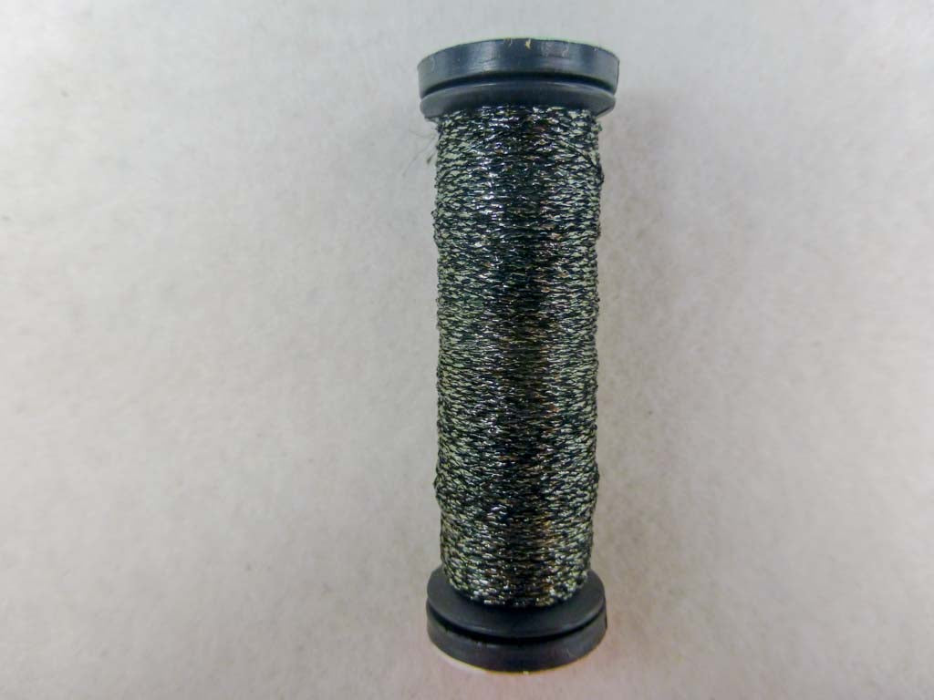 V. Fine #4 010HL Steel Grey HL by Kreinik From Beehive Needle Arts