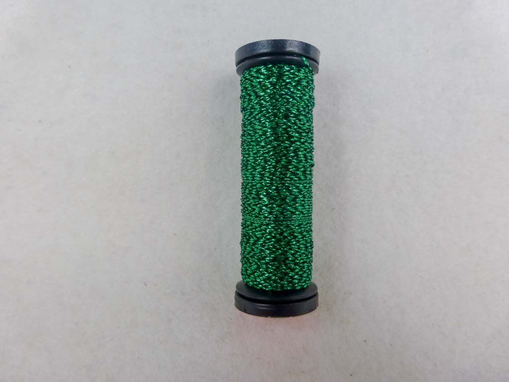 V. Fine #4 008L Kinetic Kelly by Kreinik From Beehive Needle Arts
