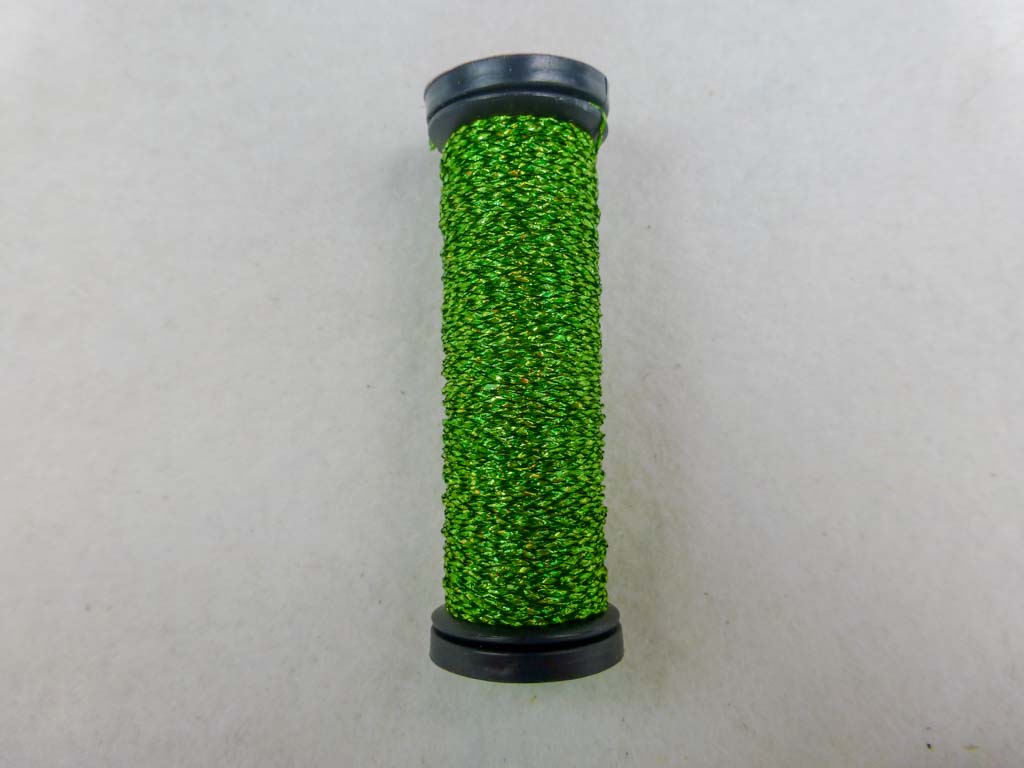 V. Fine #4 015L Laser Lime by Kreinik From Beehive Needle Arts