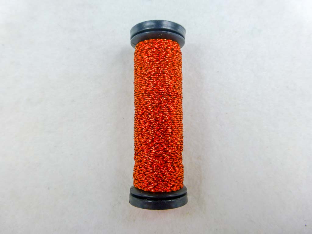 V. Fine #4 027L Orangeruptis by Kreinik From Beehive Needle Arts