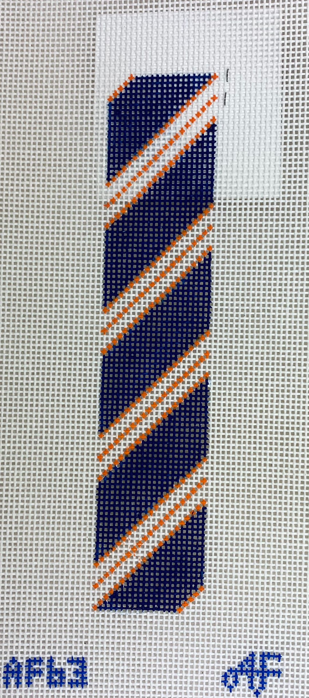 Anne Fisher AF63 Navy Rep Key Fob