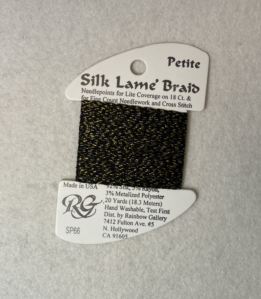 Petite Silk Lame Braid SP66 Antique Gold