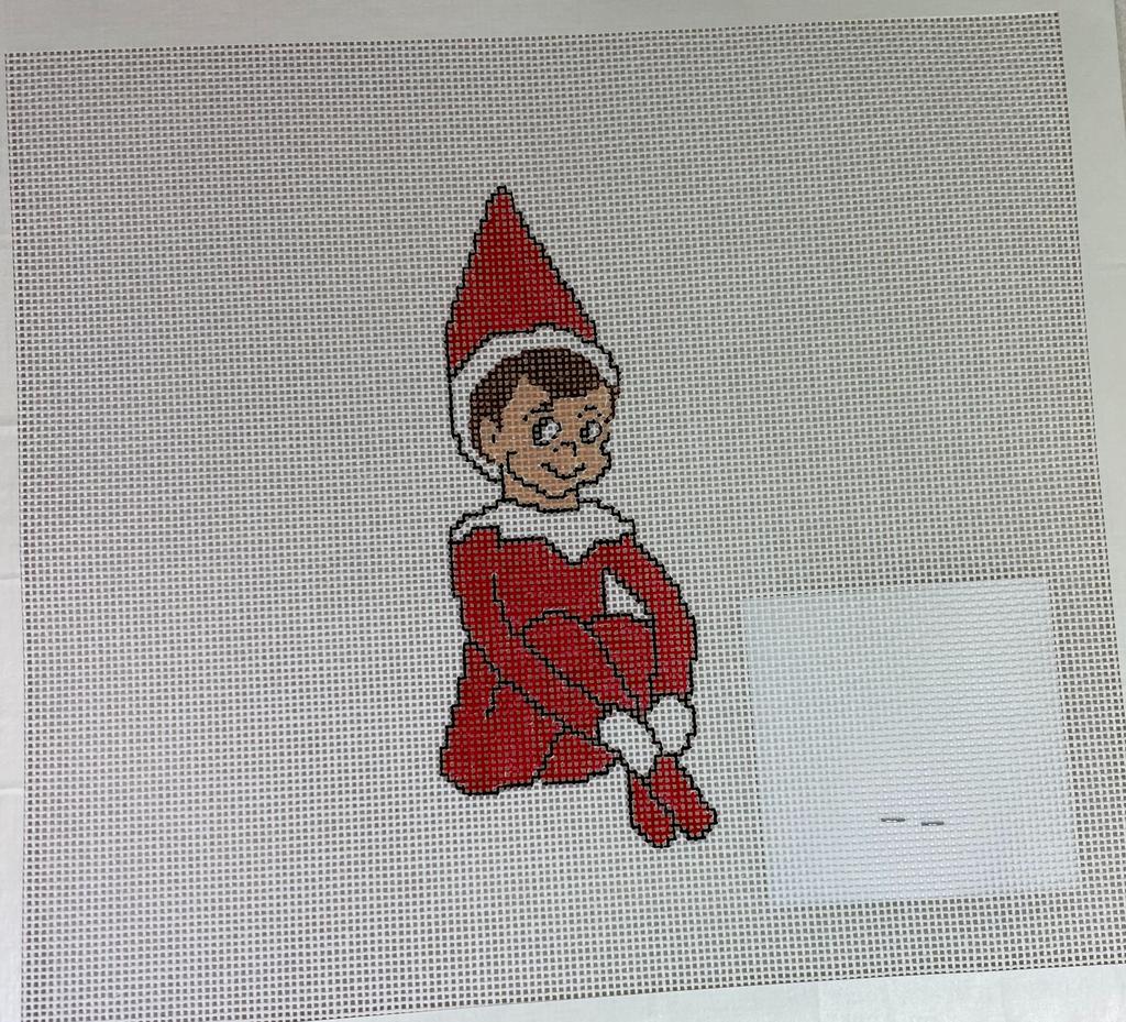 * Lazy Lane Needlepoint Elf on the Shelf