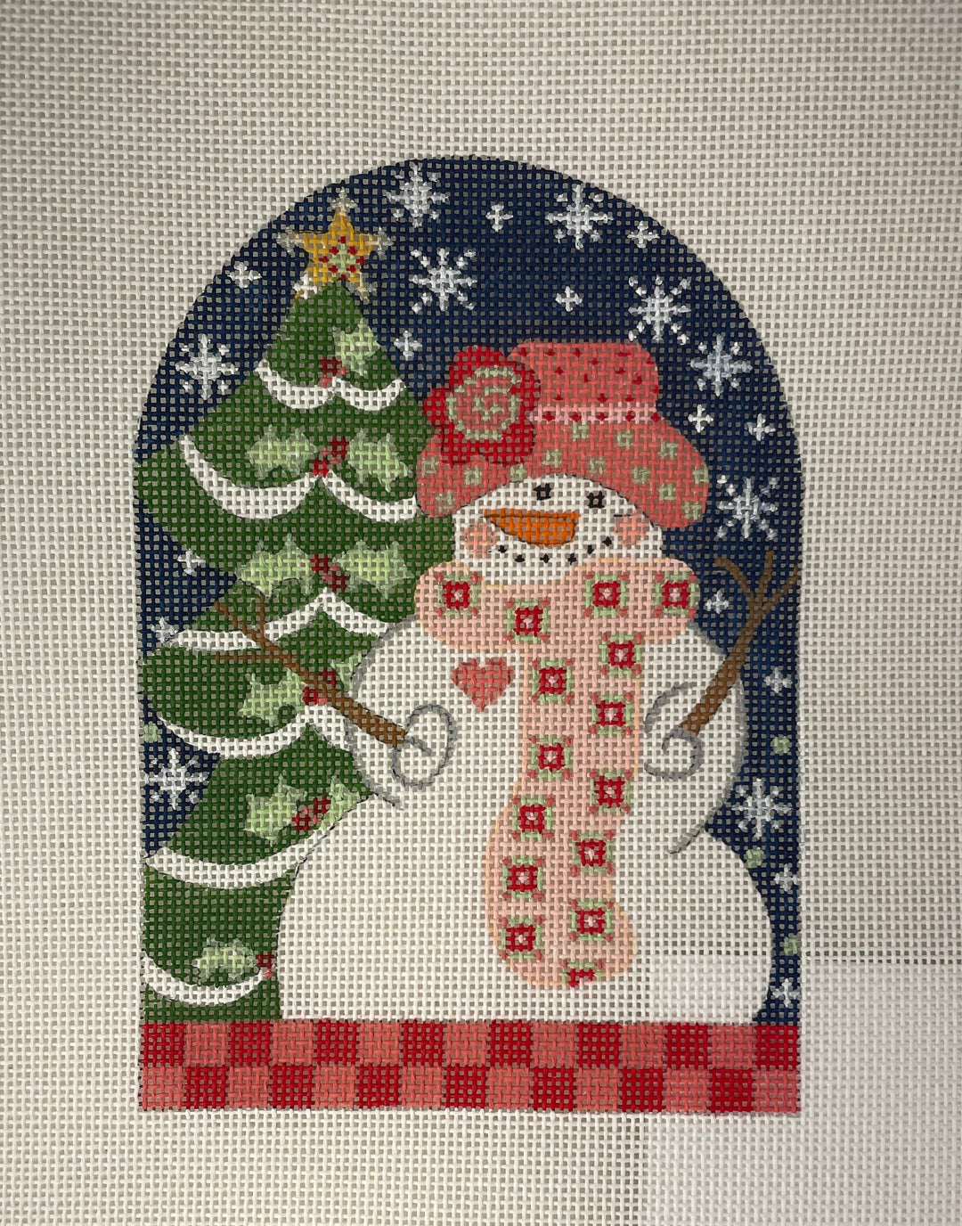 * Danji CH883 Snowman with Pink Scarf