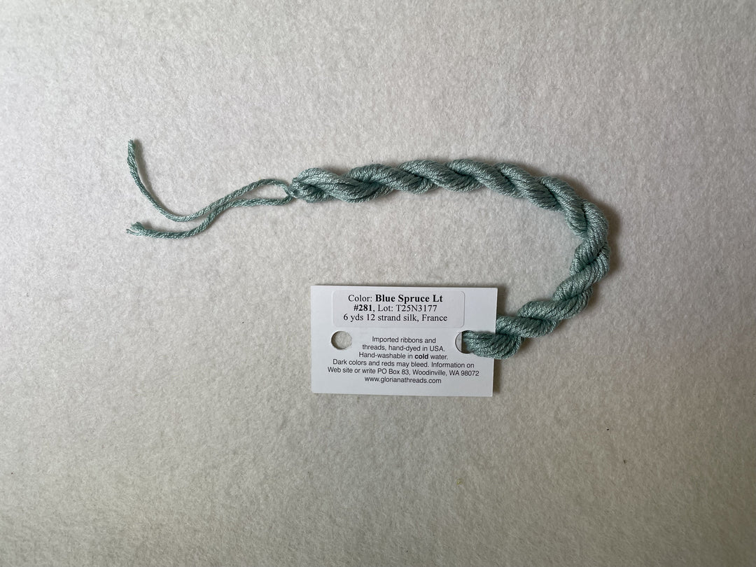 Gloriana Silk Floss 281 Blue Spruce Lt